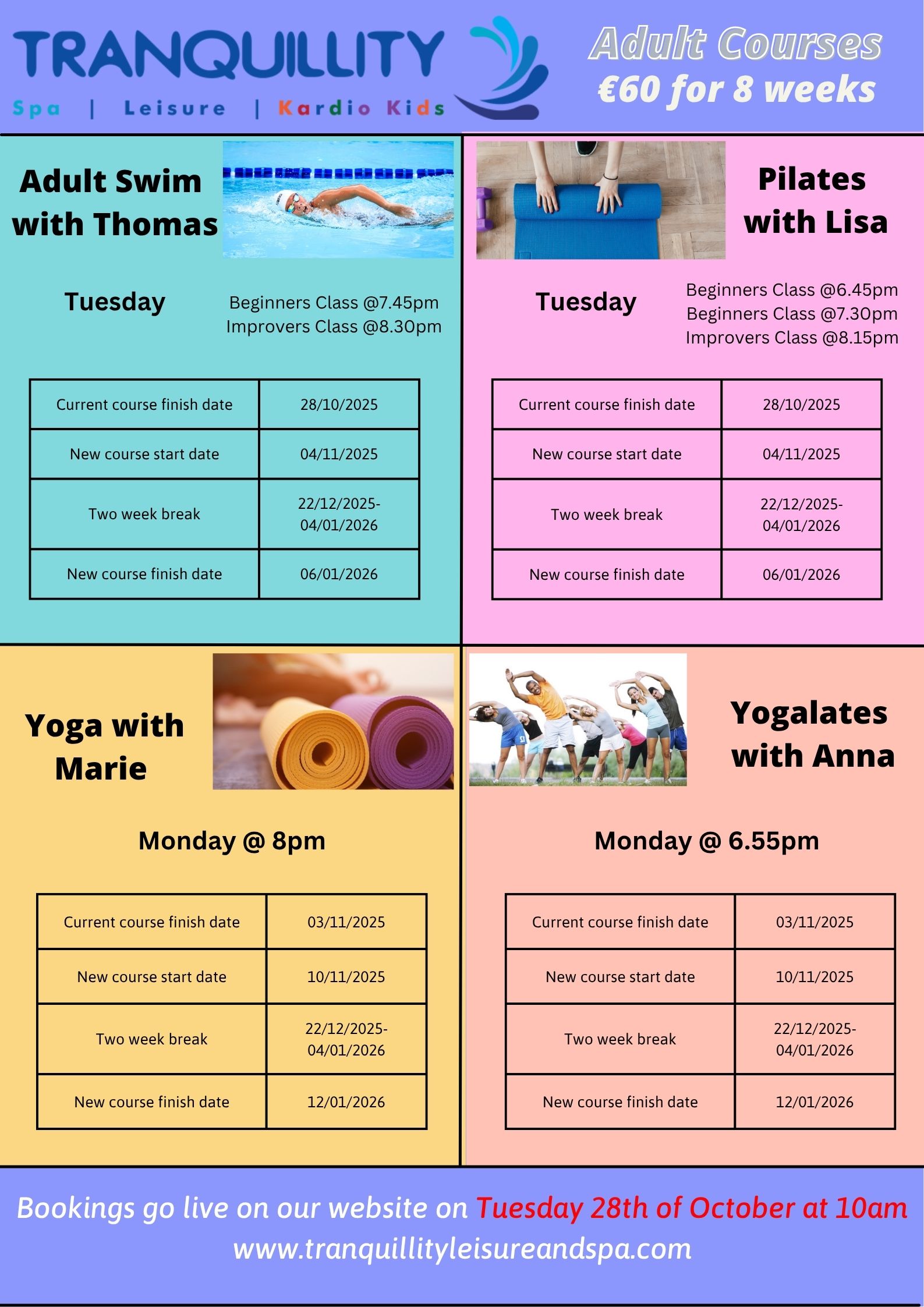 Adult Classes (2) Adult Classes (2)