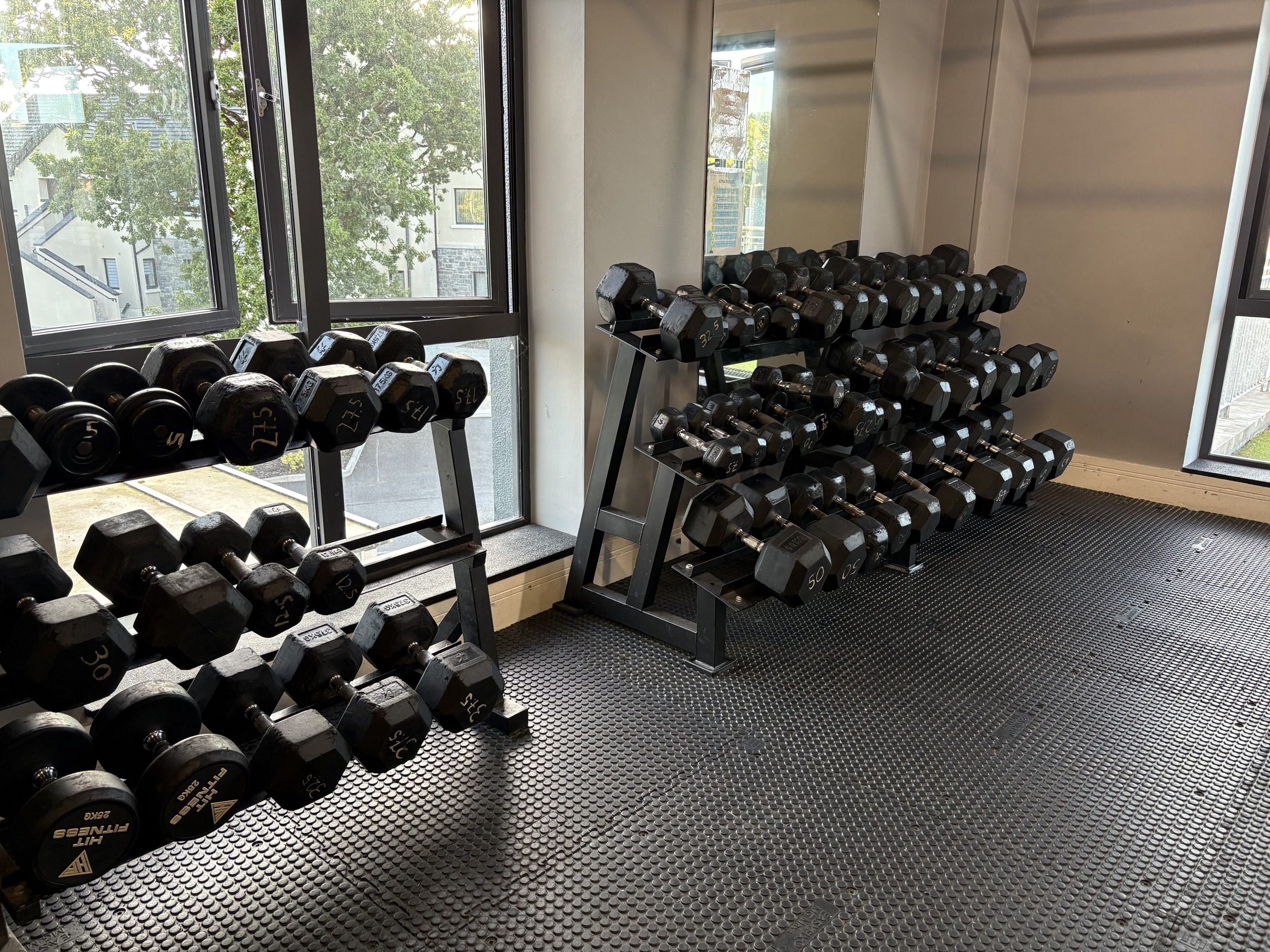 Dumbells weights area Dumbells weights area