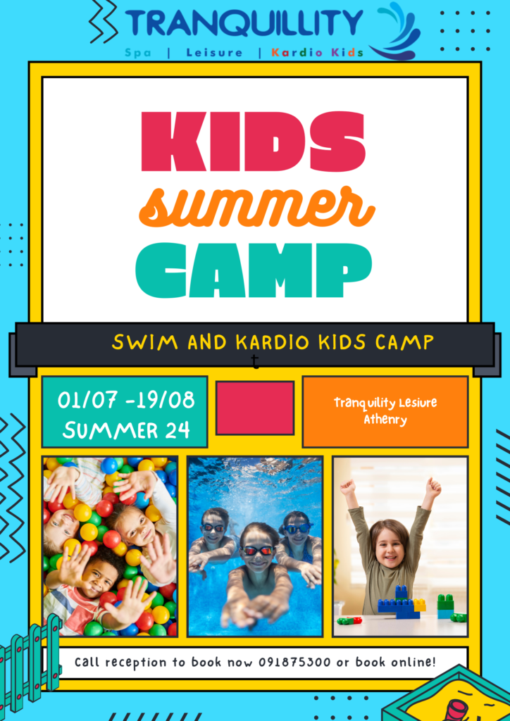 SWIM AND KARDIO KIDS CAMP