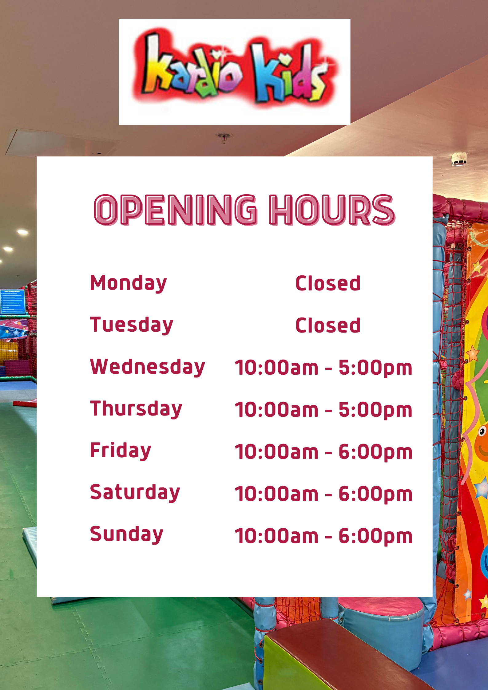 opening hours KK (2) opening hours KK (2)